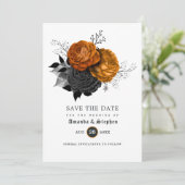  Gothic Wedding Save The Date (Staand voorkant)