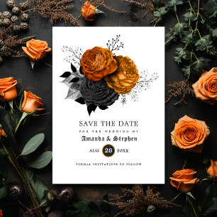 Gothic Wedding Save The Date