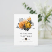  Gothic Wedding Save the Date Briefkaart (Staand voorkant)