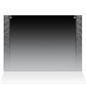 Gothic Wedding Table Seating Card (Binnen Horizontaal (Boven))