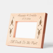 Gothic White Wedding Scorpions Custom Gegraveerde Lijstjes (Links)