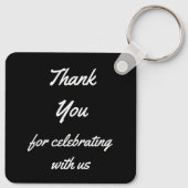 Gothic White Wedding Scorpions Custom Sleutelhanger (Achterkant)