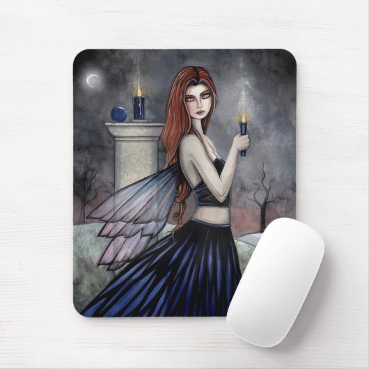 Gothic Wiccan Fairy Mousepad van Molly Harrison Muismat (Met muis)