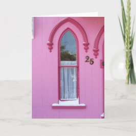 Gothic Window and Snow - Martha's Vineyard Kaart