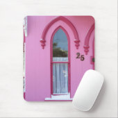 Gothic Window and Snow - Martha's Vineyard Muismat (Met muis)