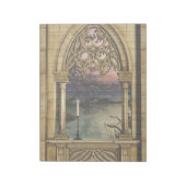 Gothic Window Elegant Stationery Notitieblok (Linkerzijde)