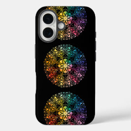 Gothic Window Rainbow Pride iPhone 16 Hoesje