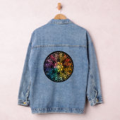 Gothic Window Rainbow Pride Denim Jacket (Hangar)