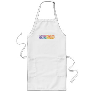 Gothic Window Rainbow Pride Lang Schort