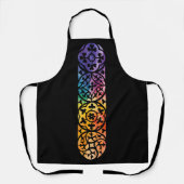 Gothic Window Rainbow Pride Schort (Voorkant)