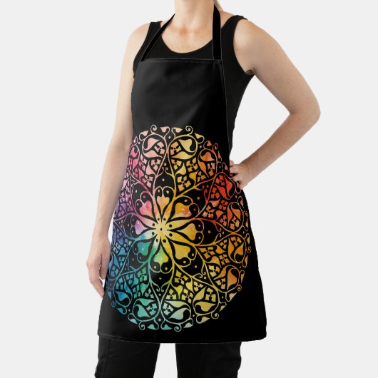 Gothic Window Rainbow Pride Schort (Insitu)