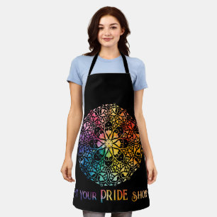 Gothic Window Rainbow Pride Schort