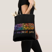 Gothic Window Rainbow Pride Tote Bag (Dichtbij)
