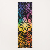 Gothic Window Rainbow Pride Yogamat (Voorkant)