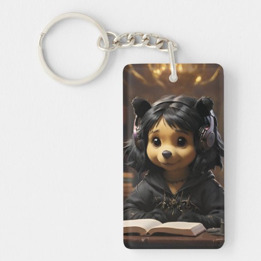 Gothic Winnie de Poeh 1 Sleutelhanger (Voorkant)