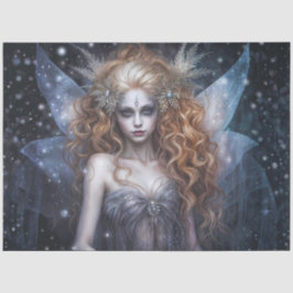 Gothic Winter Fairy – Ice Enchantress Fantasy  Tissuepapier