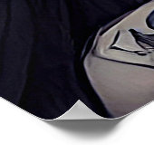 Gothic Witch Black Crow Poster (Hoek)