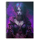 Gothic Witch Girl Notitieboek (Voorkant)