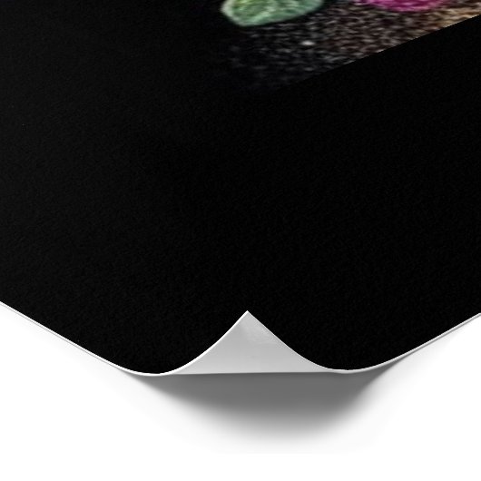 Gothic Witch Halloween Fantasy Art Grocery Bag Poster (Hoek)