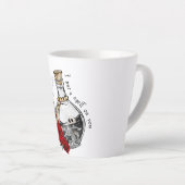 Gothic Witch Love Potion Latte Mok (Rechterhoek)