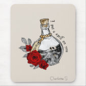 Gothic Witch Love Potion Muismat (Voorkant)