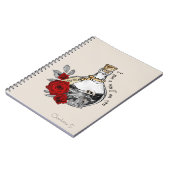 Gothic Witch Love Potion Notitieboek (Linkerzijde)