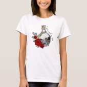 Gothic Witch Love Potion T-shirt (Voorkant)