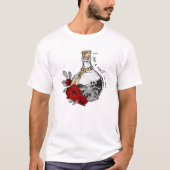 Gothic Witch Love Potion T-shirt (Voorkant)