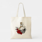 Gothic Witch Love Potion Tote Bag (Achterkant)