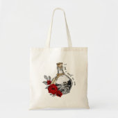 Gothic Witch Love Potion Tote Bag (Voorkant)