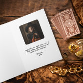 Gothic Witch Tarot Schattigee Cat Halloween Foto Kaart