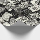 Gothic Witchcraft Tarot Kaarten Victoriaans Gothic Cadeaupapier (Hoek)