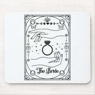 Gothic Witchy Bride Coven Tarot Halloween Bachelor Muismat