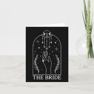 Gothic Witchy Bride Coven Tarot Matching Bachelore Kaart