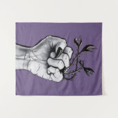 Gothic Witchy Pagan Halloween Wandkleed (Voorkant (horizontaal))