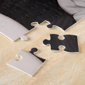 Gothic Woman Florals AI Generated Art Legpuzzel (Zijkant)