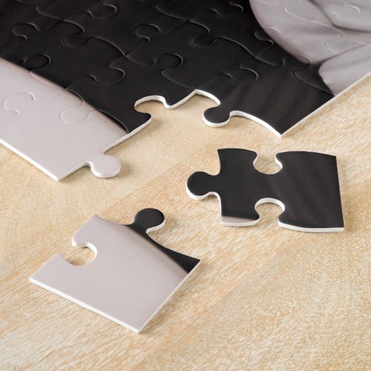 Gothic Woman Florals AI Generated Art Legpuzzel (Zijkant)