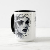 Gothic Woman Mok (Voorkant links)