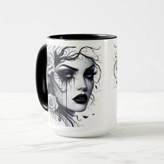 Gothic Woman Mok (Voorkant links)