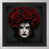 Gothic Woman Poster (Voorkant)