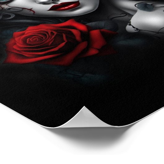 Gothic Woman Poster (Hoek)