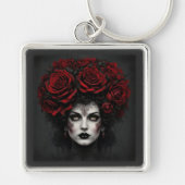 Gothic Woman Sleutelhanger (Voorkant)
