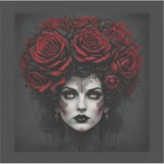 Gothic Woman Sticker