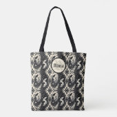 Gothic Yin Yang Tote Bag (Achterkant)