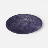 Gothic Zilver Web verontwaardigd Papieren Bordje (Gekanteld)