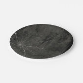 Gothic Zilver Web verontwaardigd Papieren Bordje (Gekanteld)