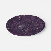 Gothic Zilver Web verontwaardigd Papieren Bordje (Gekanteld)