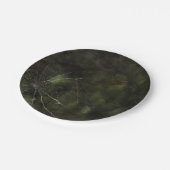 Gothic Zilver Web verontwaardigd Papieren Bordje (Gekanteld)