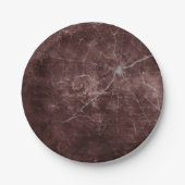 Gothic Zilver Web verontwaardigd Papieren Bordje (Voorkant)