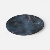 Gothic Zilver Web verontwaardigd Papieren Bordje (Gekanteld)